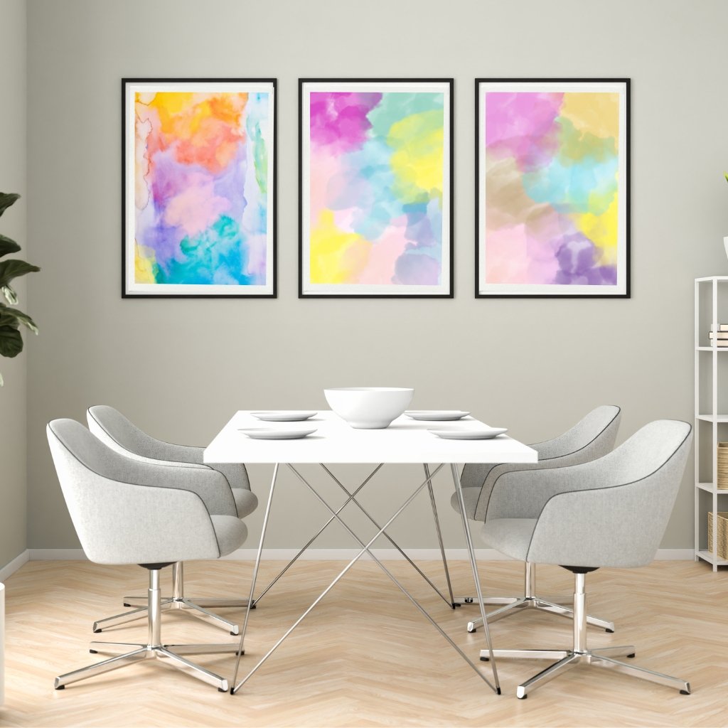 Abstract prints set