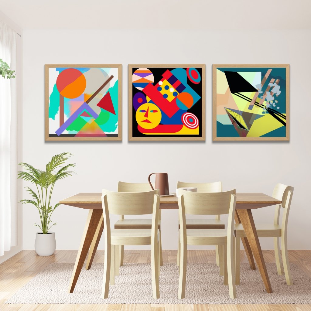 Geometric Wall Art Print