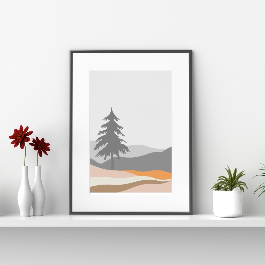 Abstract Landscape Wall Art set of 3 Print for Living Room - Image 6