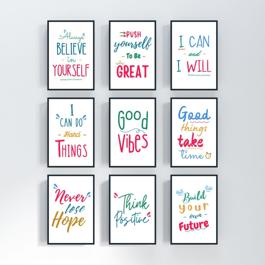 Motivational Wall Decor