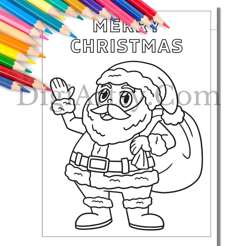 Santa Claus Coloring Pages