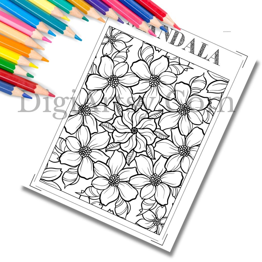 Mandala Art Coloring Book