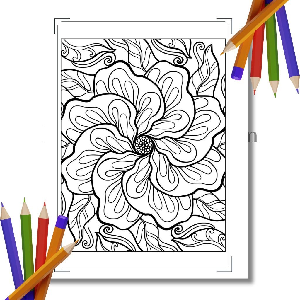 mandala Coloring pages book
