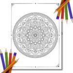 Mandala Art Coloring Pages for Adults