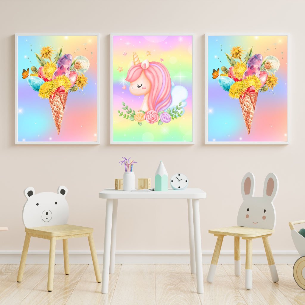 Printable Unicorn Wall Art