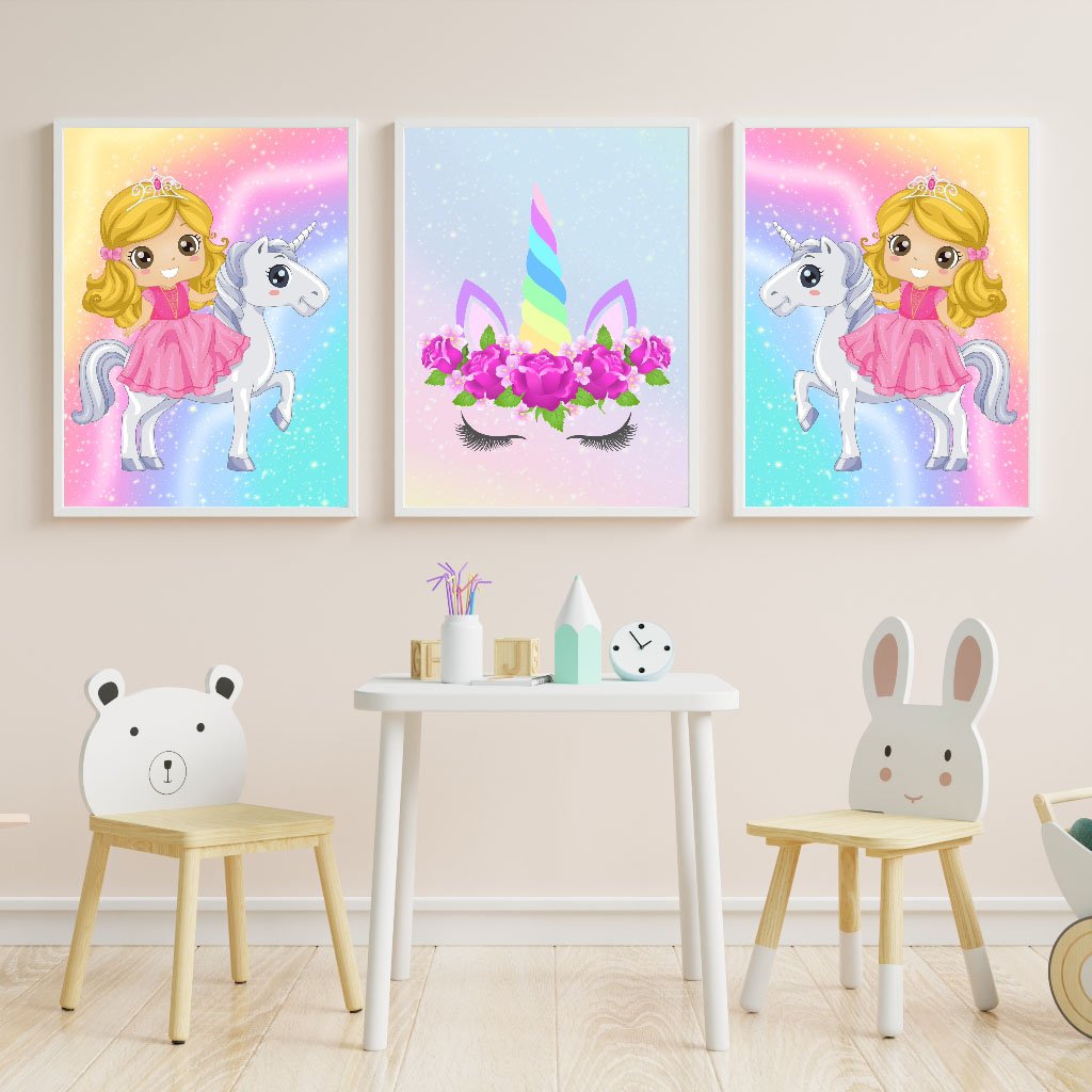 Pink Unicorn Art