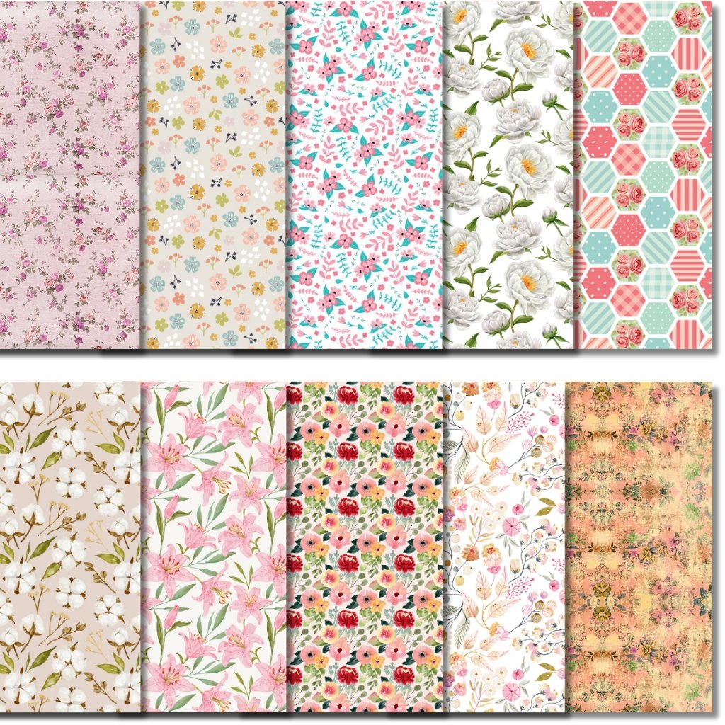 Floral Digital Background