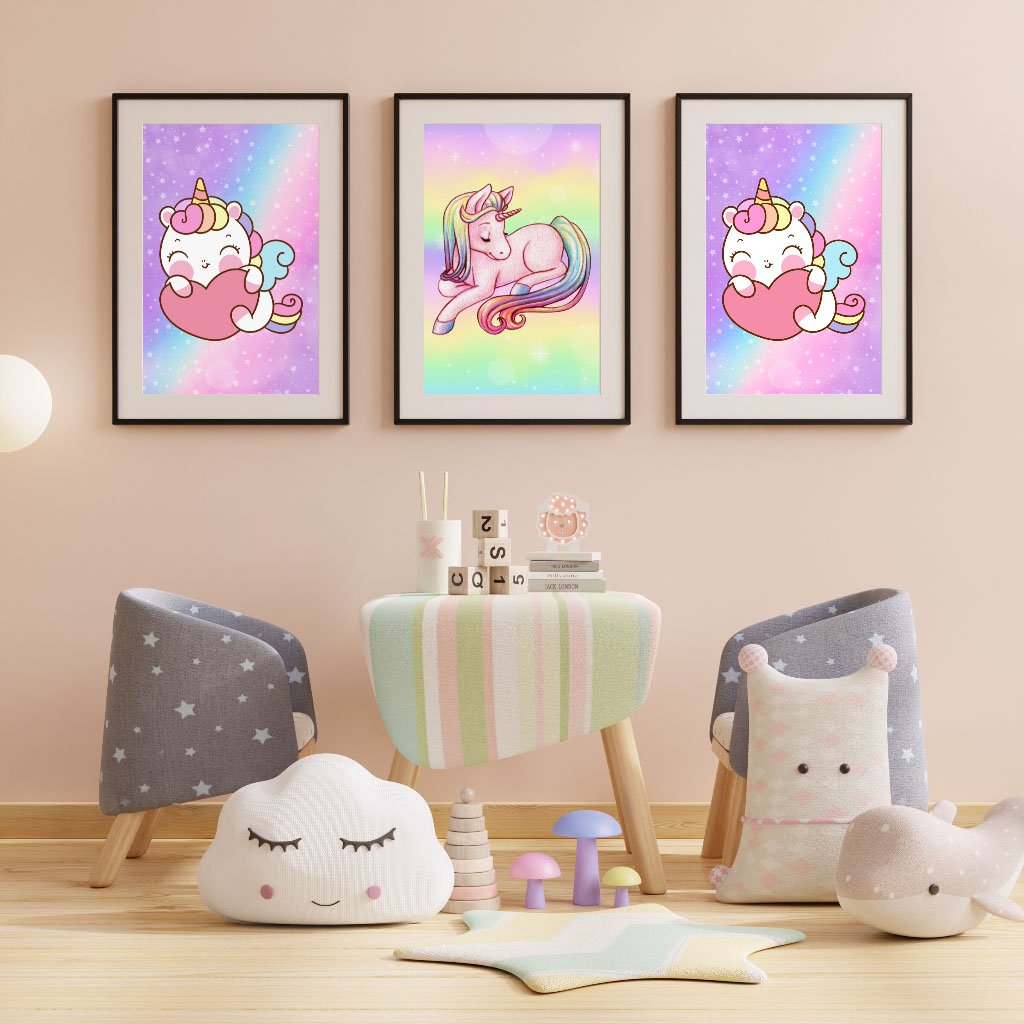 Playroom Art Prints Decor