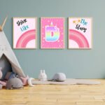 Unicorn Prints for Girls Room