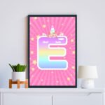 Unicorn Wall Art for Kids