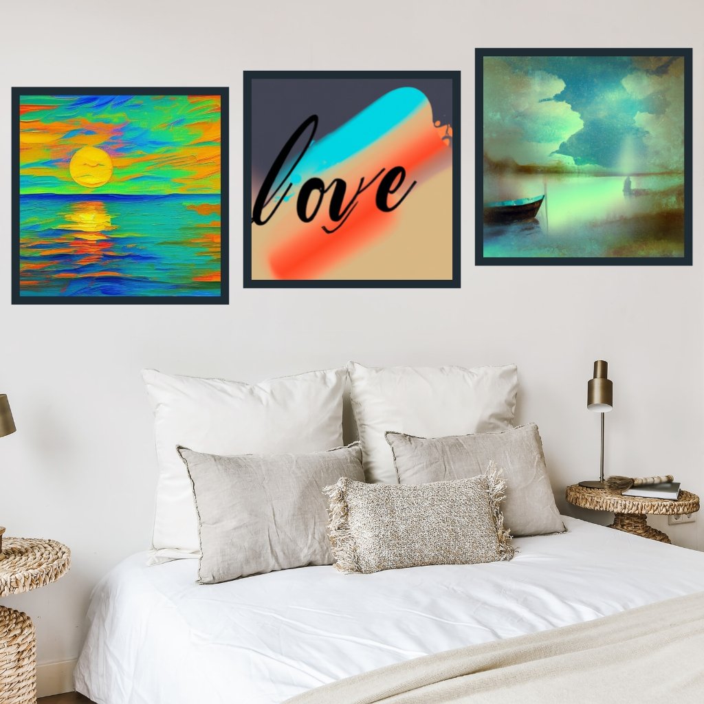 Abstract Sunrise Art