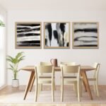 Black Beige Wall Art