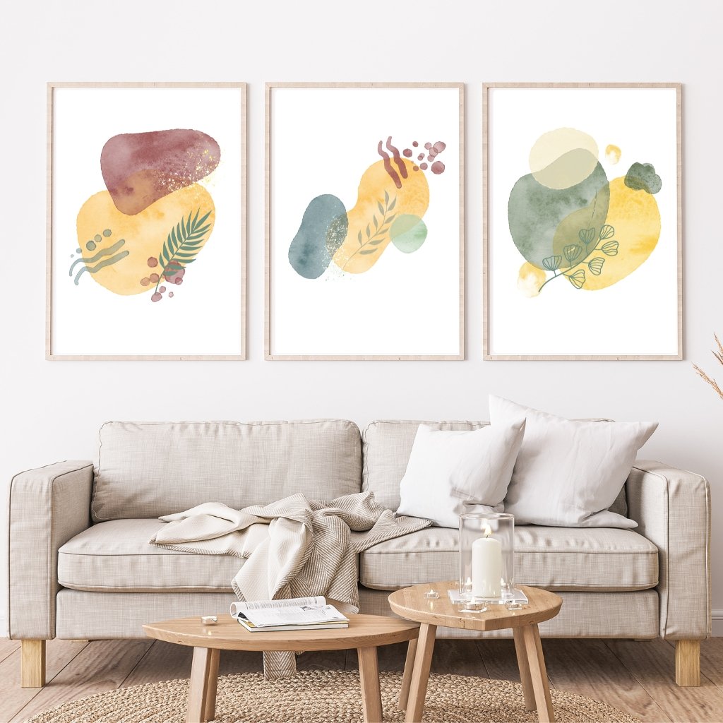 Boho Abstract Wall art Printable