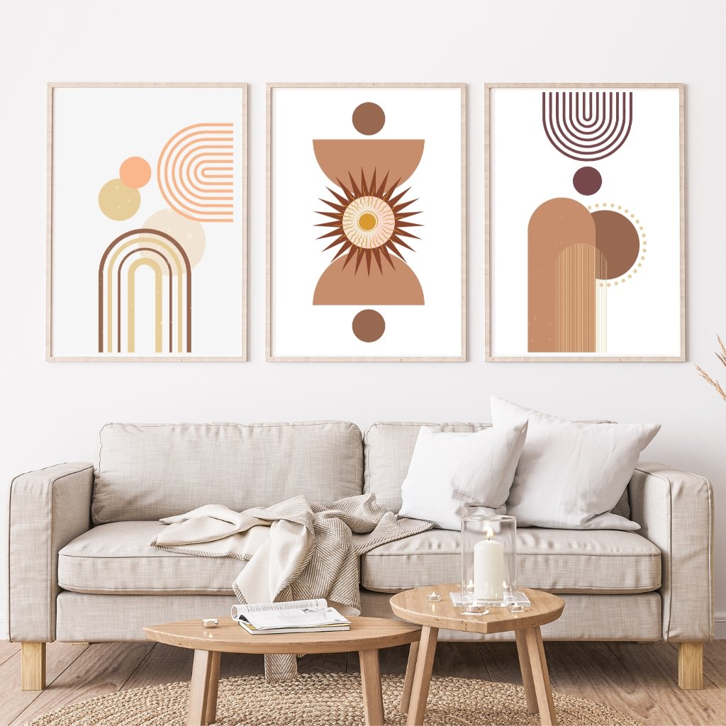 Boho Wall Art Gallery Wall Set