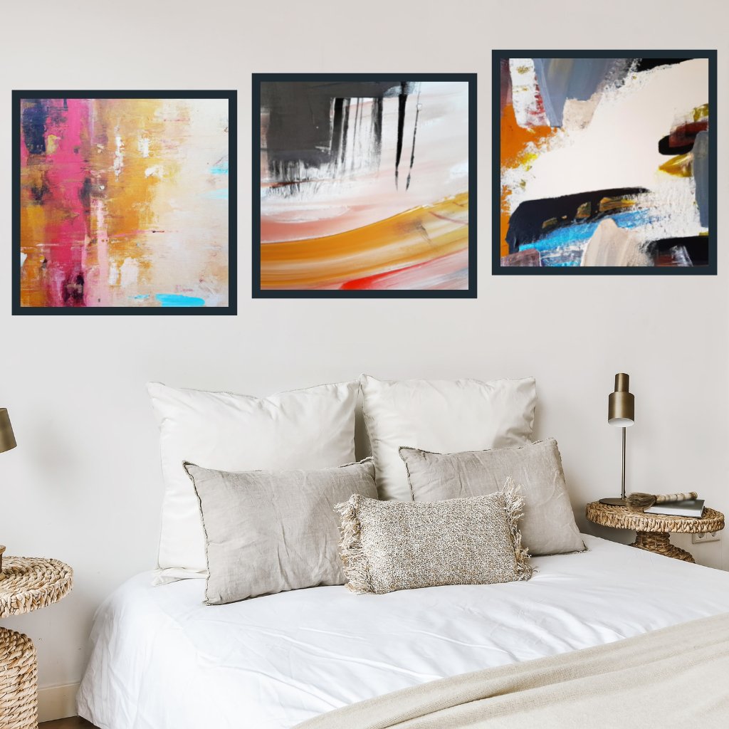 Colorful Abstract painting digital download