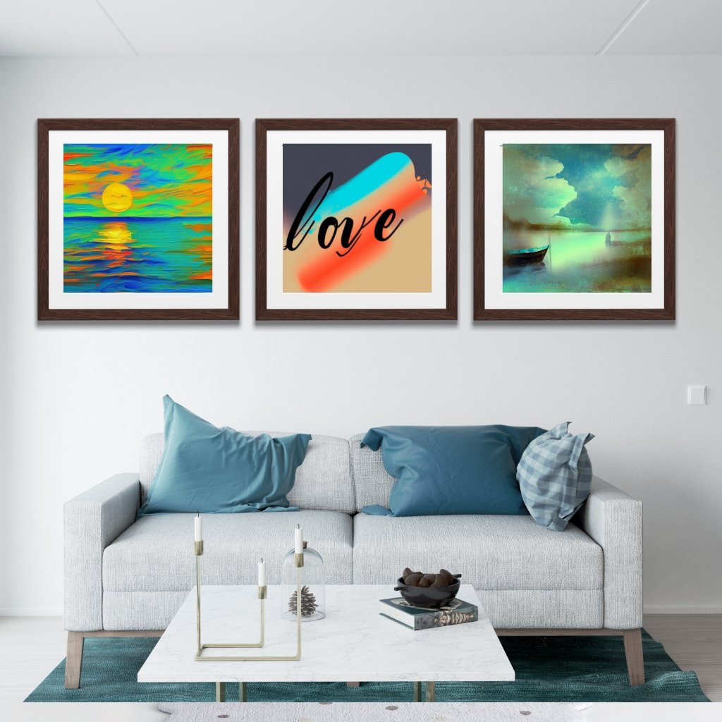 Colorful Sun Painting