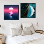 Day and Night Wall Art