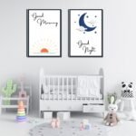 Good Morning Good Night Wall Decor