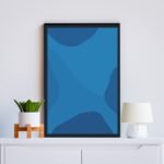 Navy Blue Wall Art