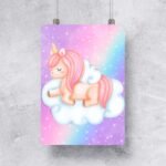 Modern Aesthetic Children's Room Gallery Wall Art Poster Frame M