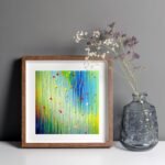 colorful abstract wall art
