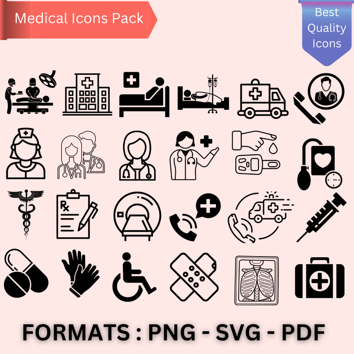 Medical Icons PNG