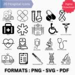 Hospital Icons Bundle