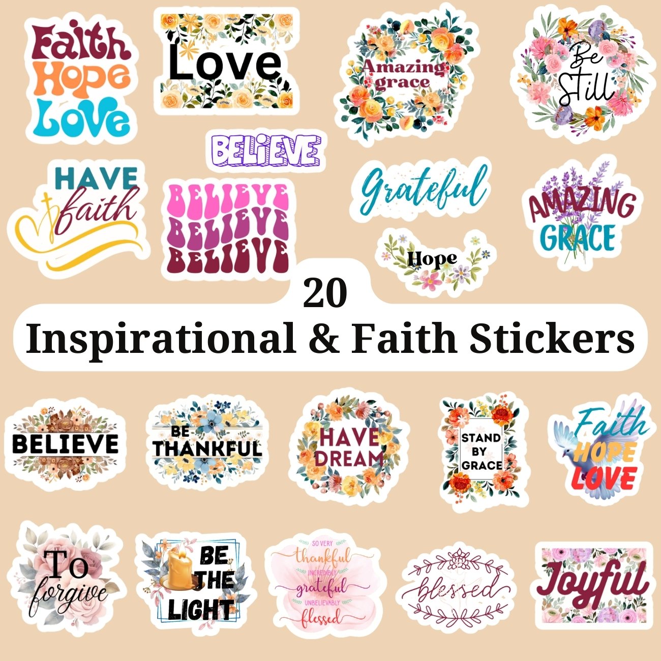 Inspirational Sticker Bundle