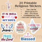 Christian Jesus God stickers