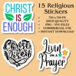 Print & Cut Bible Stickers
