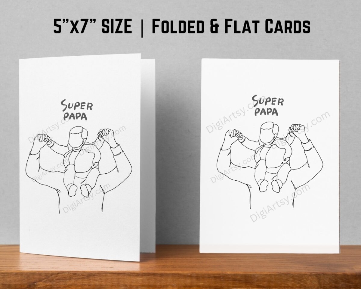 Printable Birthday card for Dad