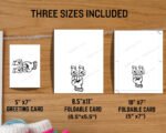 Digital Card for Dad and 2 Kid
