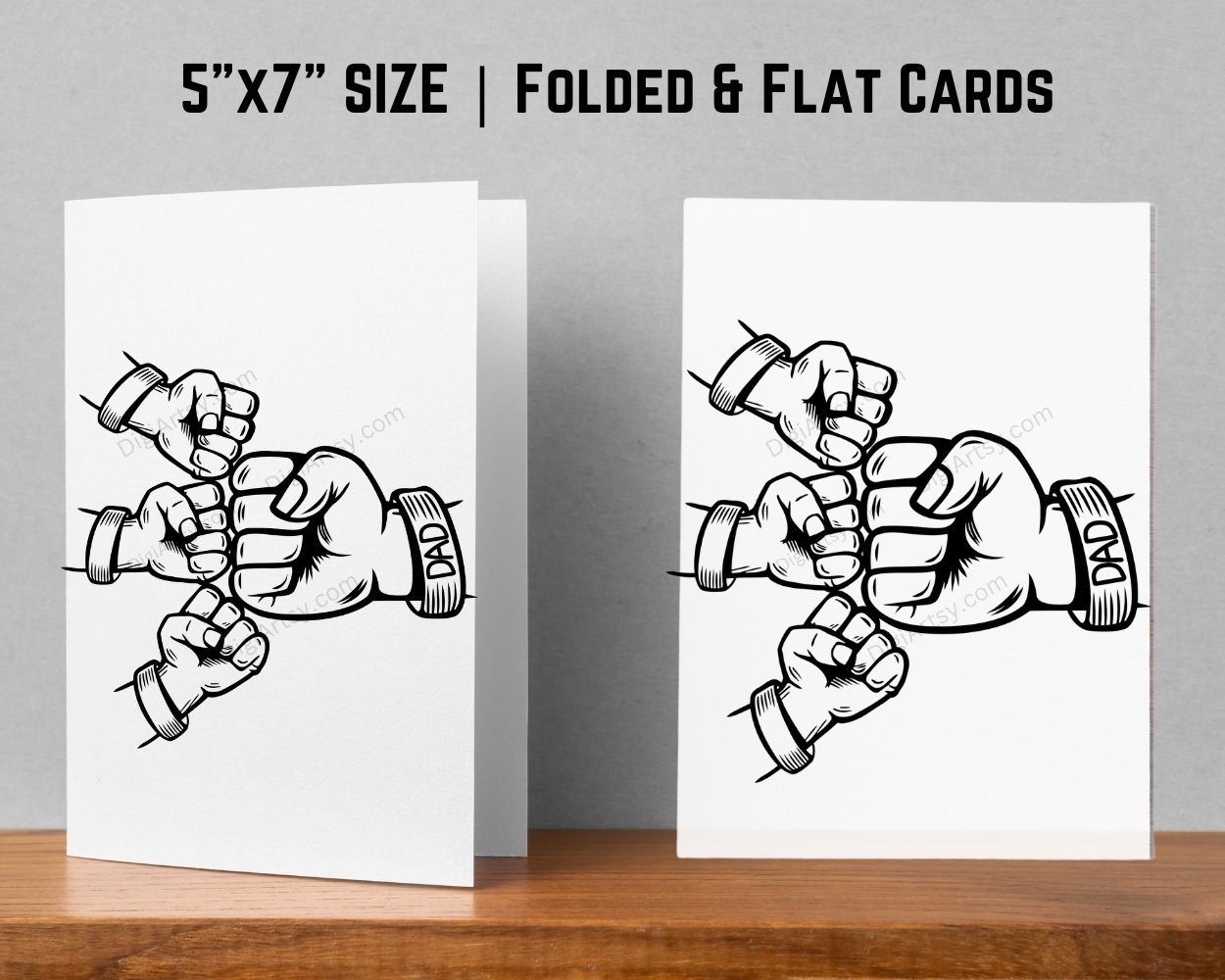 Printable Dad Greeting Card