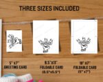 Digital Card for Dad and 3 Kid