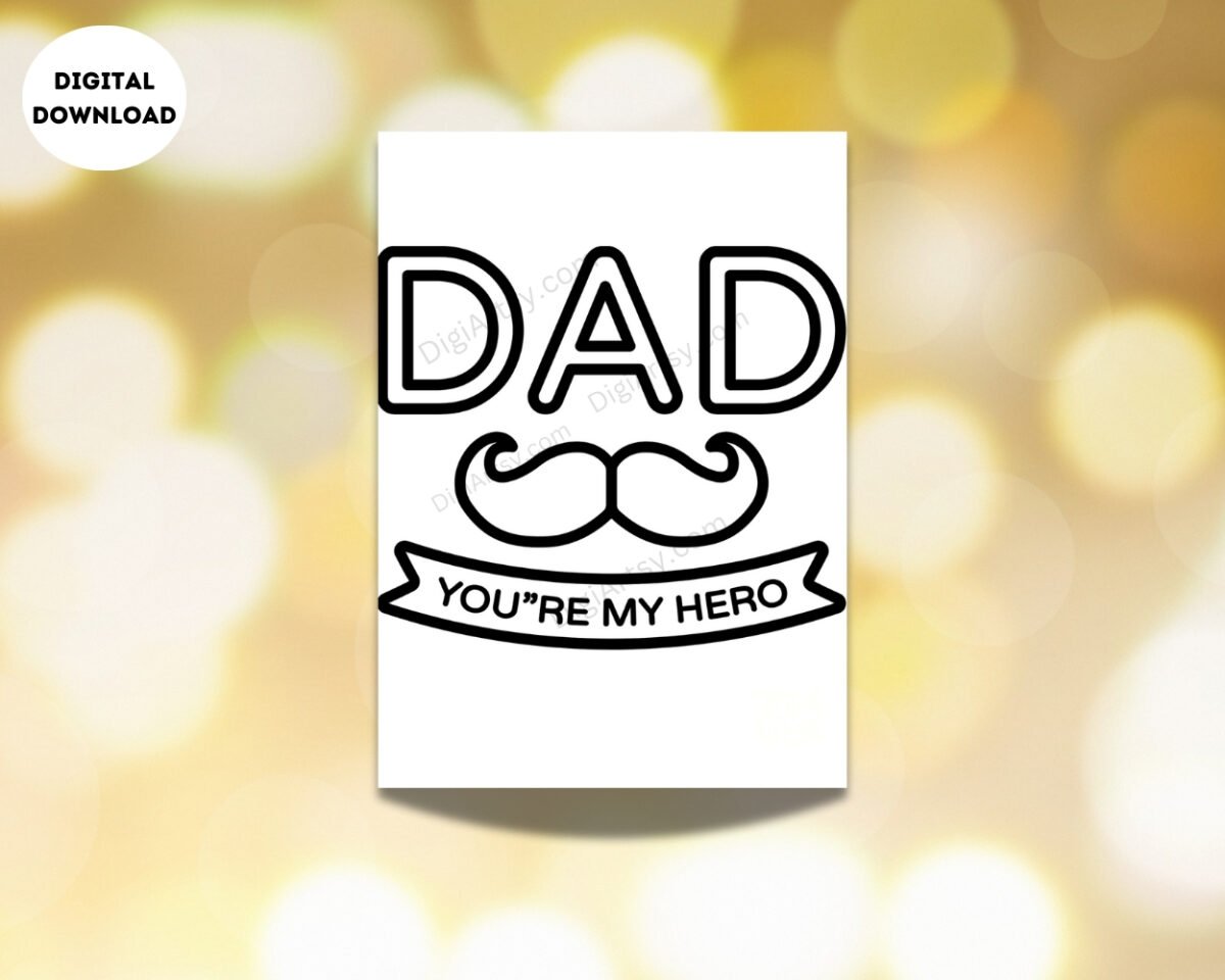 Dad Greeting Card for Birthday