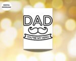 Dad Greeting Card for Birthday