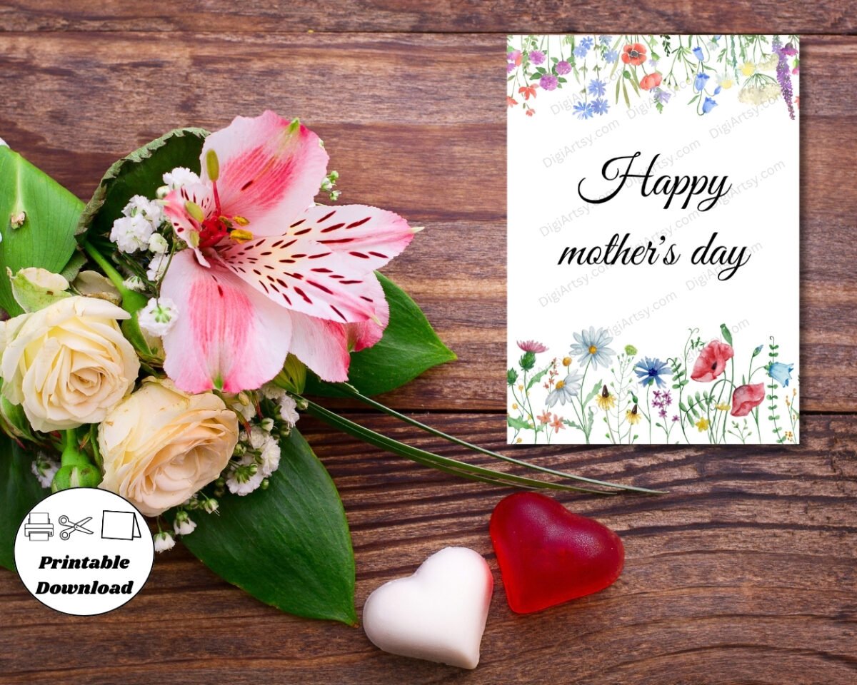 Printable Mother's day Card for Mom