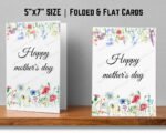 Happy Mother's day Flowers Card