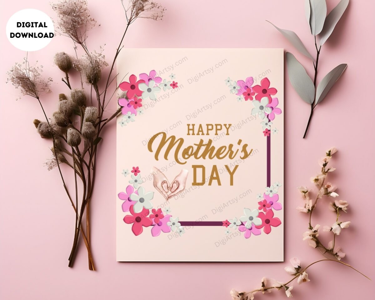 Printable Mothers day Card