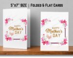 Happy Mother's day Flowers Frame card