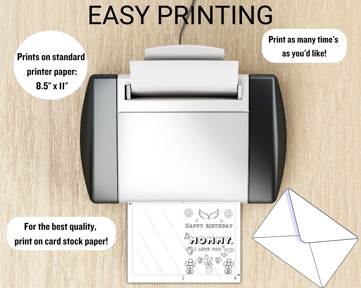 Mom Card for Birthday | Happy Birthday Card for Mom | Happy Birthday Mommy - Image 7