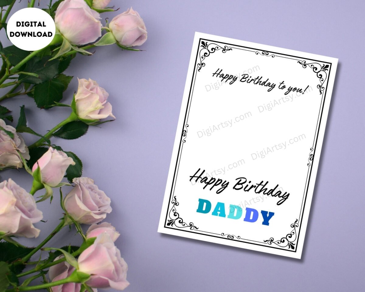 Dad Card for Birthday