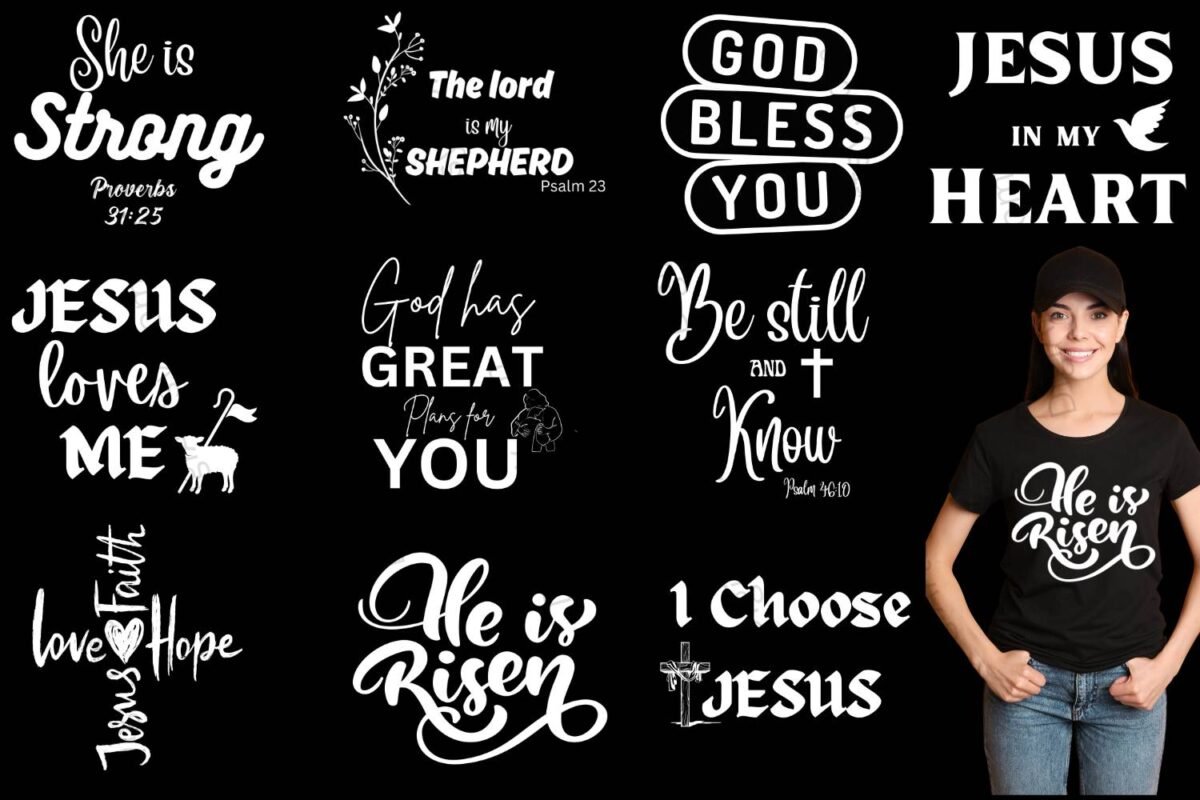 Religious Quote Svg Bundle