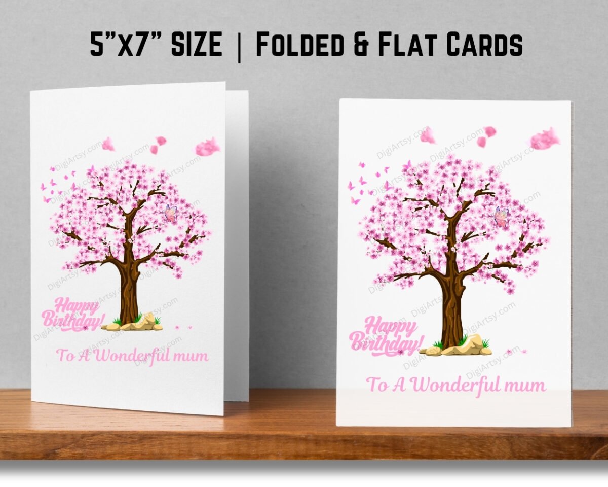 Happy Birthday Mom card