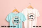 Bible Versus Tshirt Print SVG Am With You Always