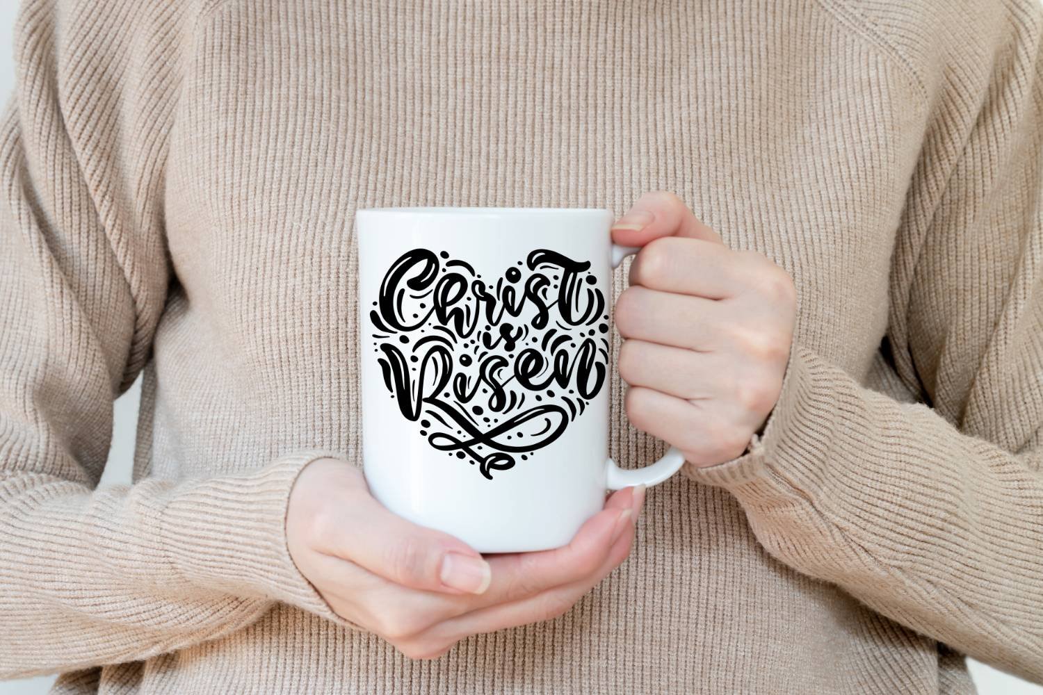 Christ is Risen Design Print SVG