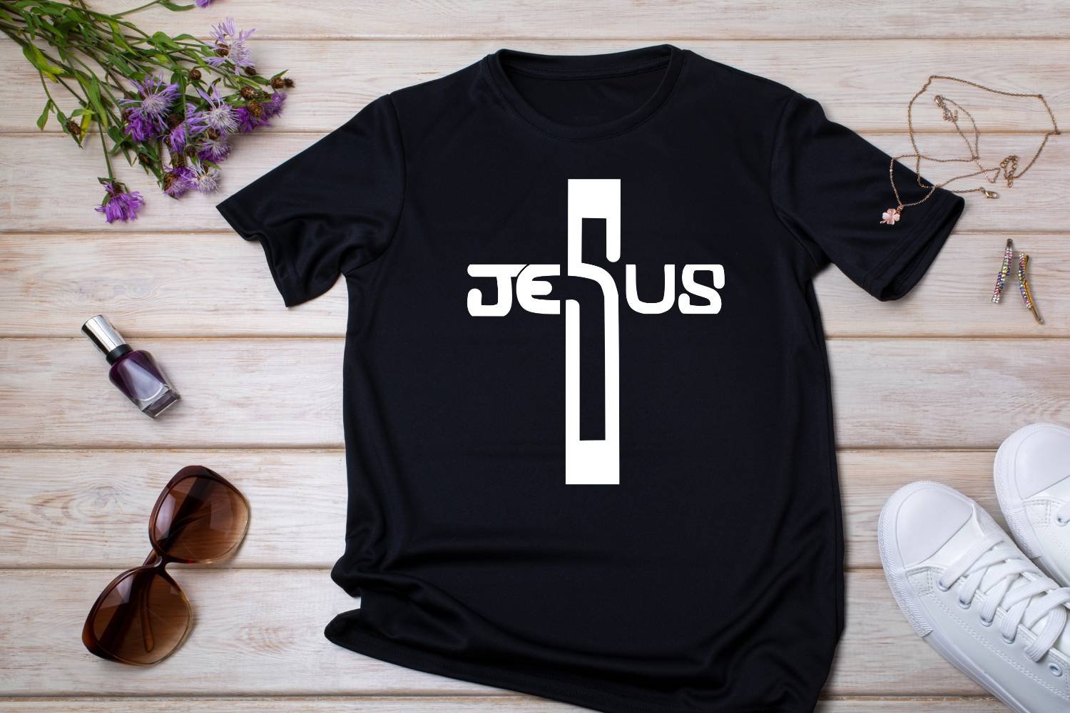 Jesus Design Print for Tshirt MUG