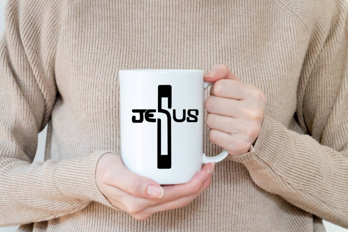 Jesus Design Print for MUG