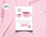Digital Mothers Greeting Card