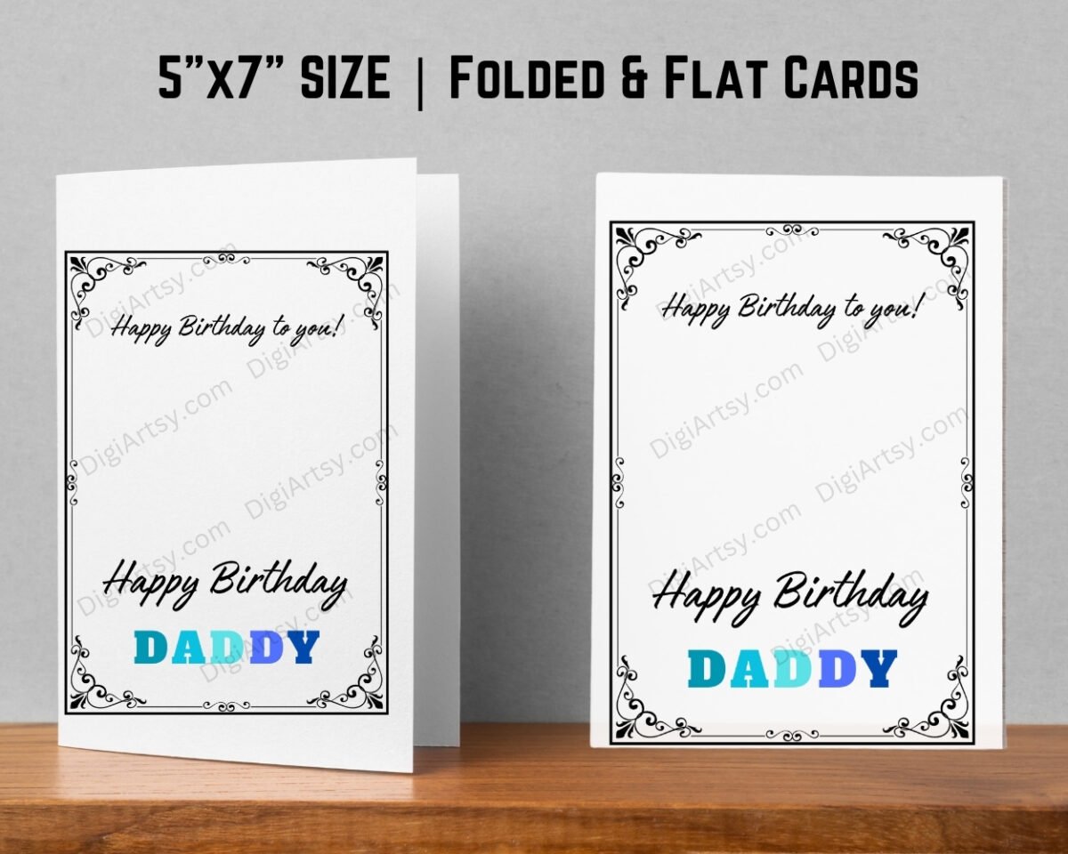 Birthday Card for daddy